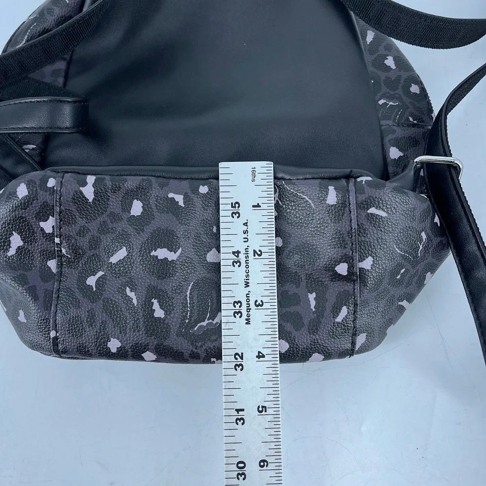 The Rolling Stones Mini Backpack Grey Leopard Print‎ Bravado BKP6088RS-BIHS NEW